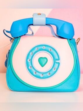 Bewaltz Ring Ring Phone Convertible Retro Style Whimsical Handbag Purse. NEW.